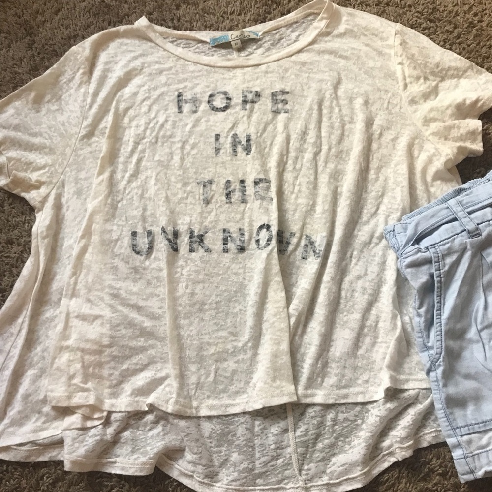 Graphic Flowy Top